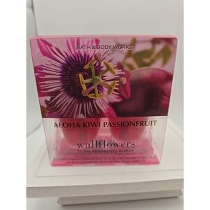 Bath & Body Works WALLFLOWER ALOHA KIWI PASSIONFRUIT 2 Refills NEW